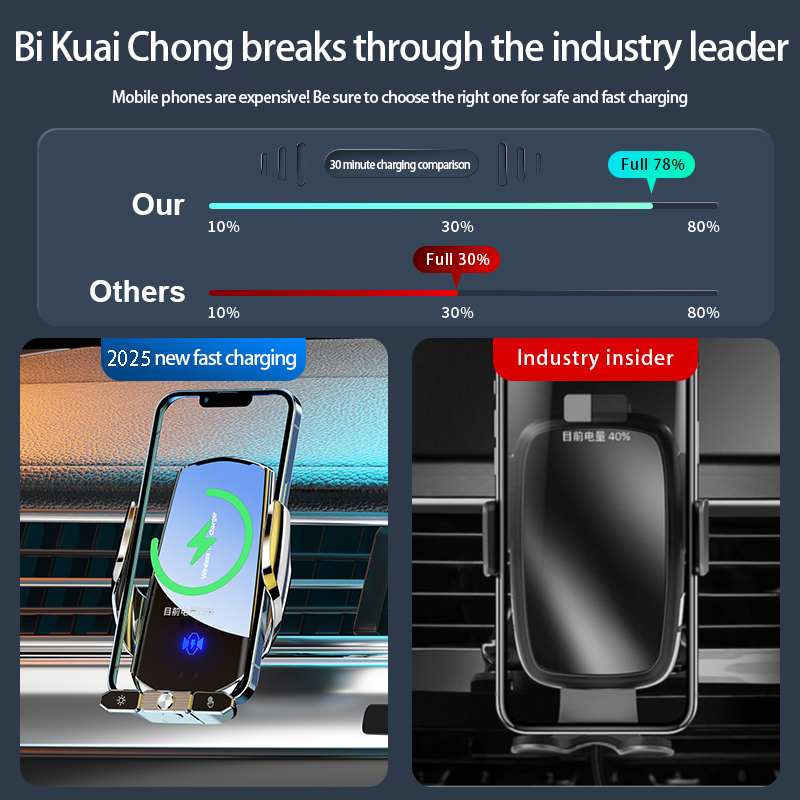 Car Wireless Charger Magnetic  - đánh giá và giá Wireless Car Charger Mount Fast Charging