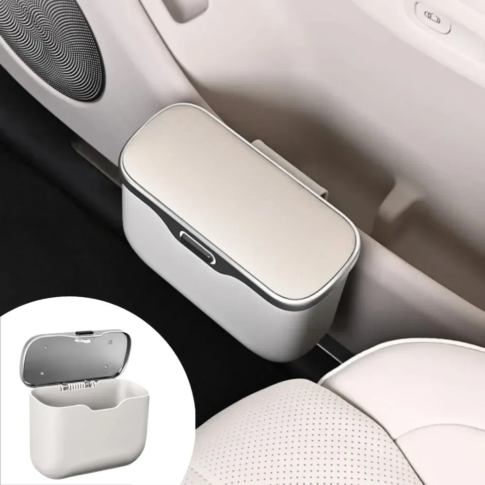 Car Trash Can Portable Hanging - đánh giá và giá Waterproof Car Trash Can With Lid
