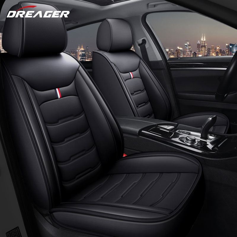 Universal Car Seat Covers Mats - đánh giá và giá Leather Car Seat Covers Full Set Universal