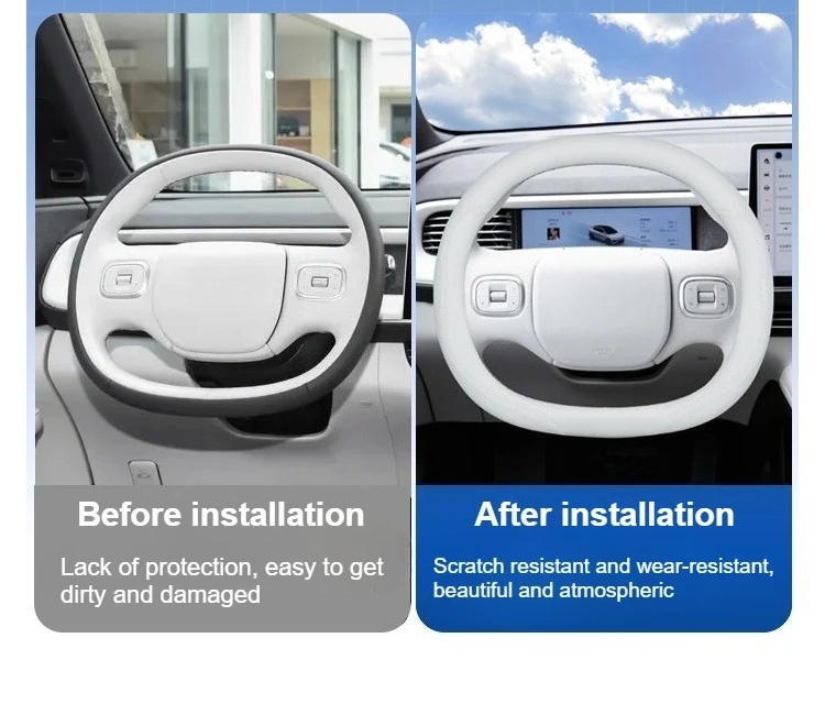 For Xpeng G6 2025 Car Steering - đánh giá và giá Car Steering Wheel Cover Anti Slip Breathable