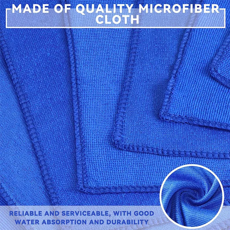 10/200PCS Microfiber Car Clean - đánh giá và giá Microfiber Car Drying Towel Super Absorbent