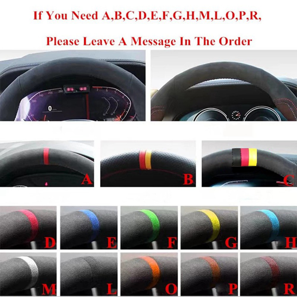 Chống Trượt Trên Ô Tô Phụ Kiện - đánh giá và giá Car Steering Wheel Cover Anti Slip Breathable