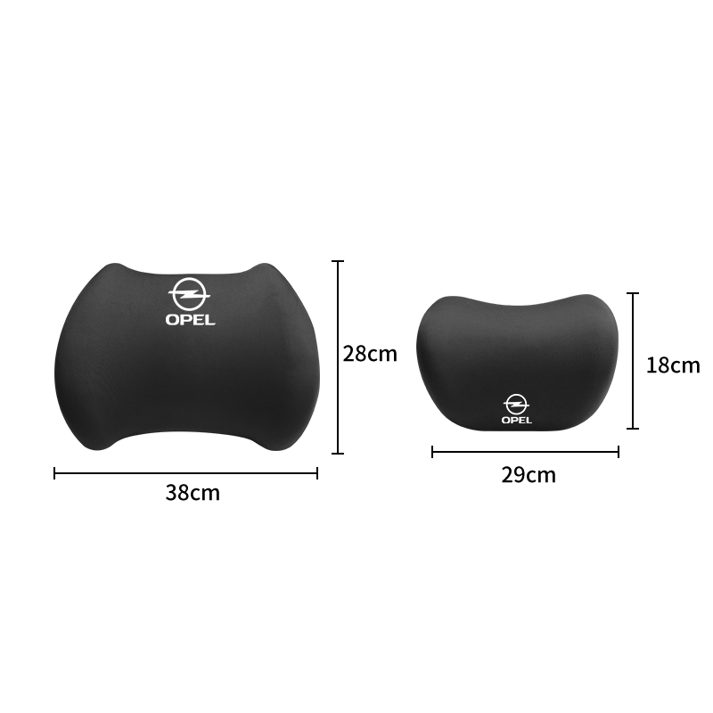 Car Headrest Neck Pillow Memor - đánh giá và giá Memory Foam Car Neck Pillow Lumbar Support