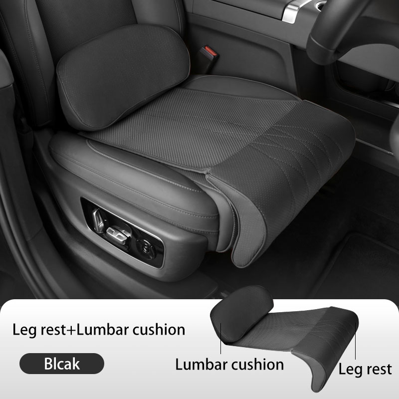 Nappa Leather Leg Support Exte - đánh giá và giá Memory Foam Car Neck Pillow Lumbar Support