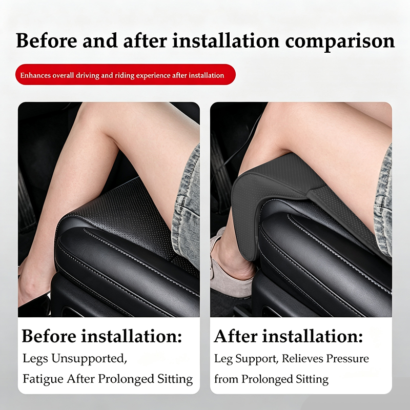 Nappa Leather Leg Support Exte - đánh giá và giá Memory Foam Car Neck Pillow Lumbar Support