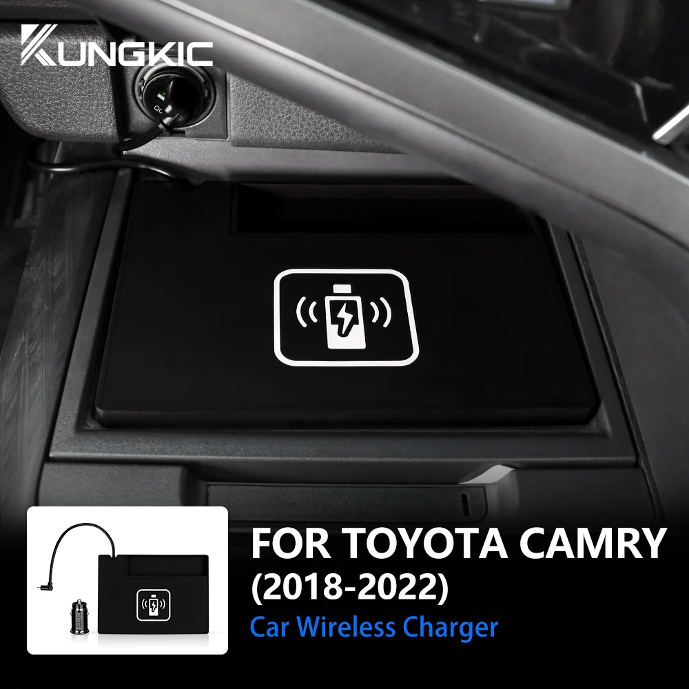 For Toyota Camry 70 XV70 2018  - đánh giá và giá Wireless Car Charger Mount Fast Charging