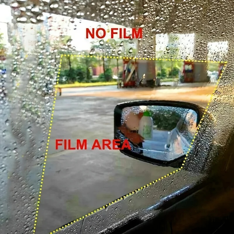 4pcs Car Rearview Mirror Prote - đánh giá và giá Anti Glare Car Rearview Mirror Film