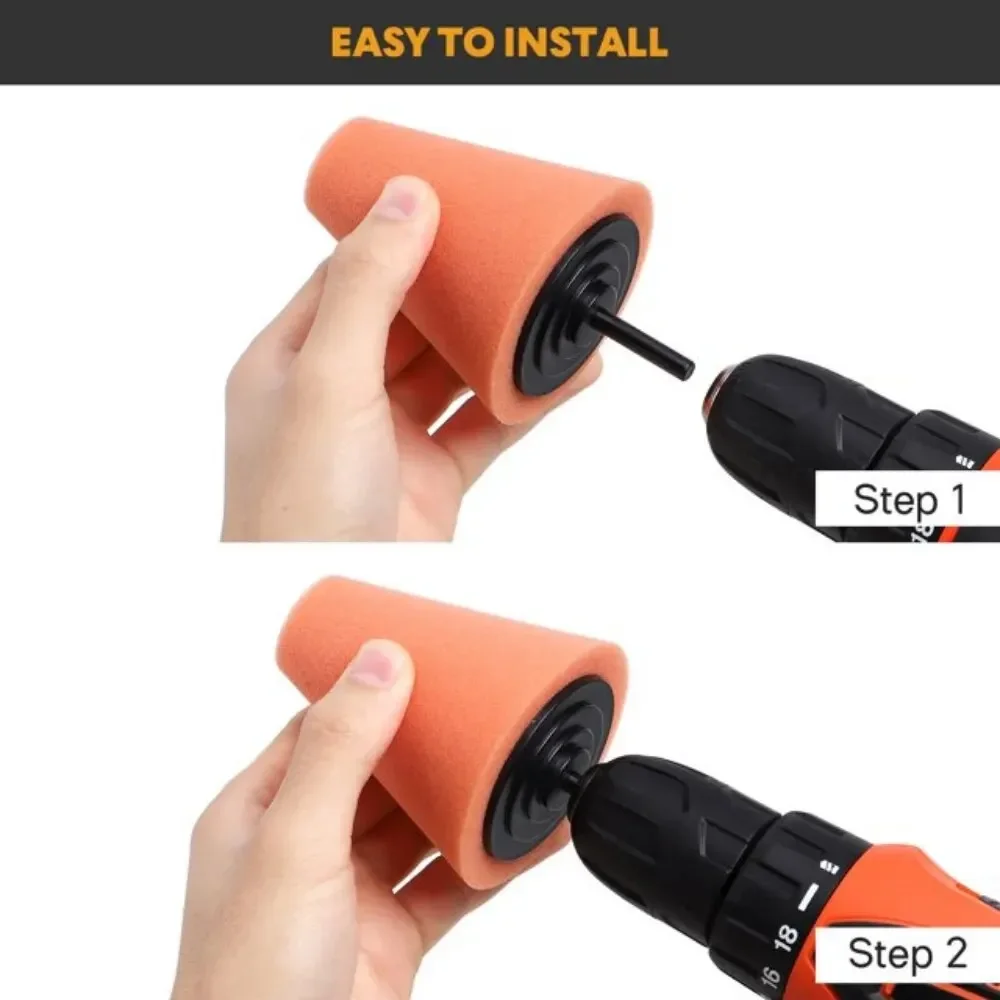 Car Drill Polishing Sponge Pad - đánh giá và giá Car Care