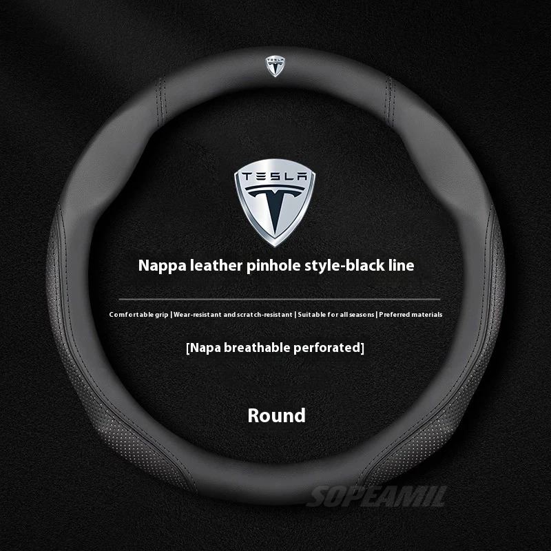 Tesla Model 3 Model Y Model S  - đánh giá và giá Car Steering Wheel Cover Anti Slip Breathable