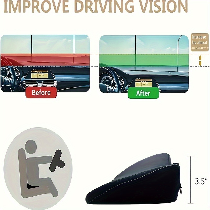 2-in-1 Car Seat Cushion Lumbar - đánh giá và giá Memory Foam Car Neck Pillow Lumbar Support