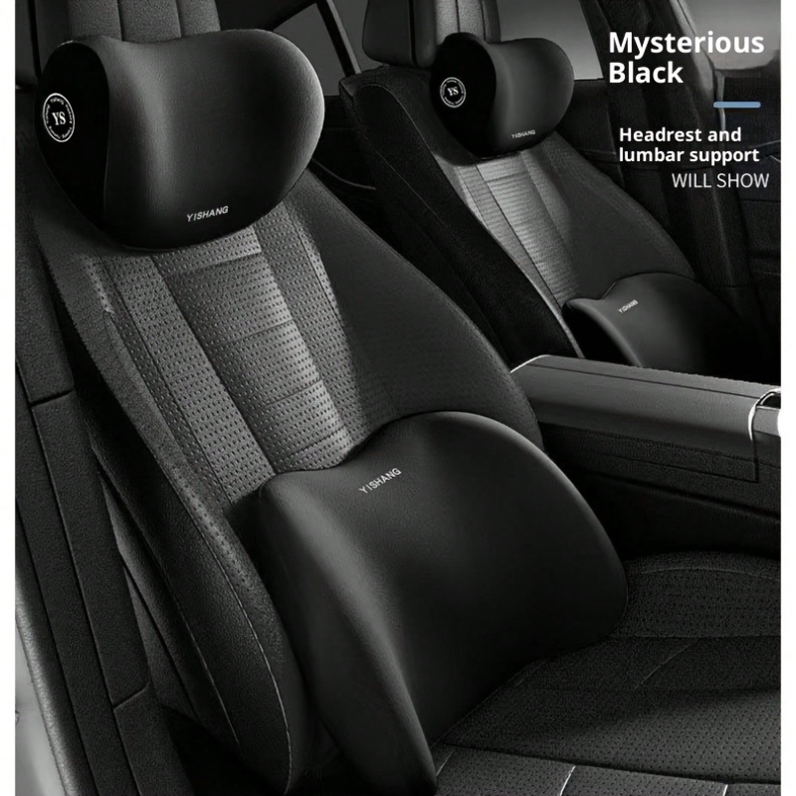 Car Headrest & Lumbar Support  - đánh giá và giá Memory Foam Car Neck Pillow Lumbar Support