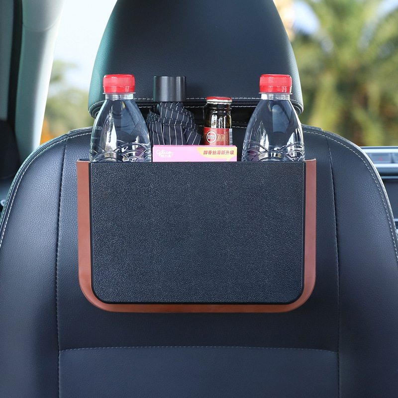 Car Trash Can Hanging Folding  - đánh giá và giá Waterproof Car Trash Can With Lid